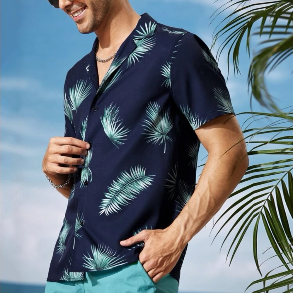 Casual Men’s Print Shirt